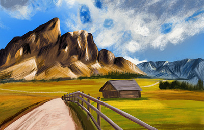 Landscape illustration