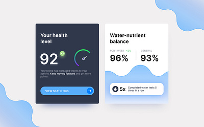 water-nutrient balance/mobile app app branding design graphic design illustration logo technique ui ux vector