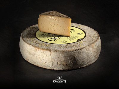 La Tomme des Croquants - Etiquettes fromage branding graphic design mockup packaging