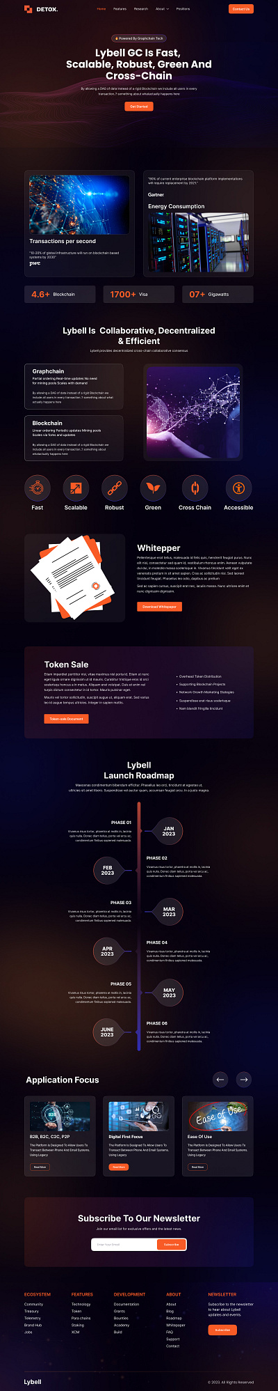 DETOX. Landing Page animation app branding design graphic design illustration logo typography ui ux vector