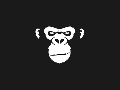 Ape Face Logo Design graphic