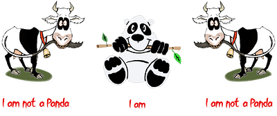 A Panda will always be a Panda animals fun funny good humor graphic design panda