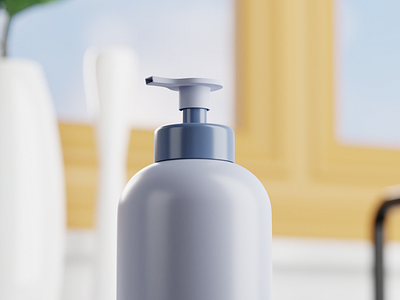 soap dispenser 3d blender blender3d branding dispenser graphic design lighting render soap