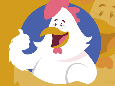 Like Poultry animal cartoon chiken comic cute draw farm illustration jkakaroto jonas kakaroto like poultry vector