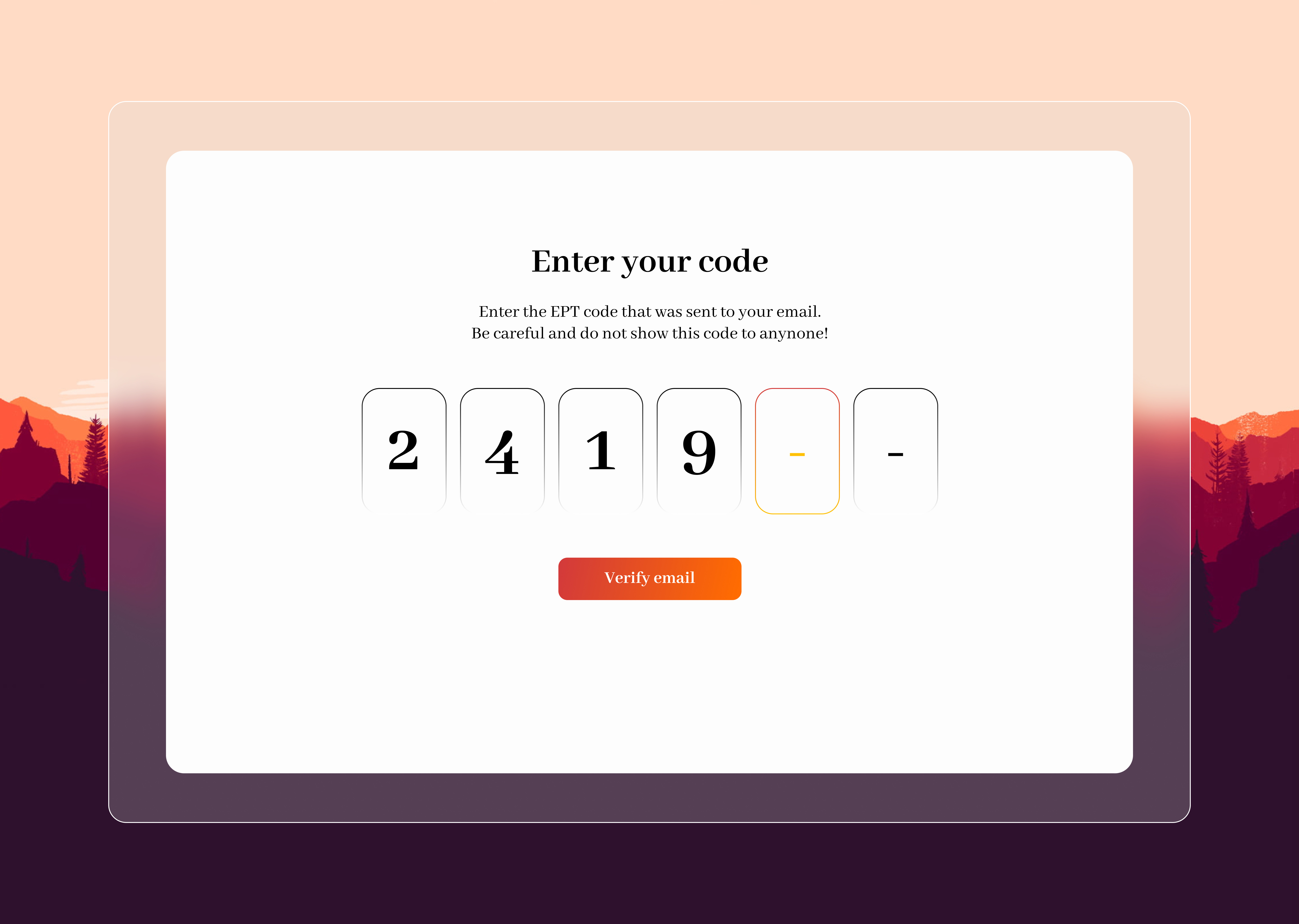 Example of Web App Design