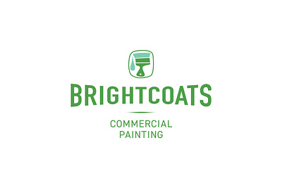 BrightCoats ann arbor branding commercial painting design graphic design illustration logo typography visual identity