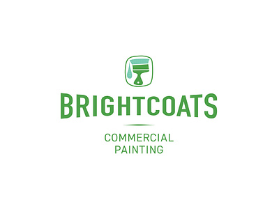 BrightCoats ann arbor branding commercial painting design graphic design illustration logo typography visual identity