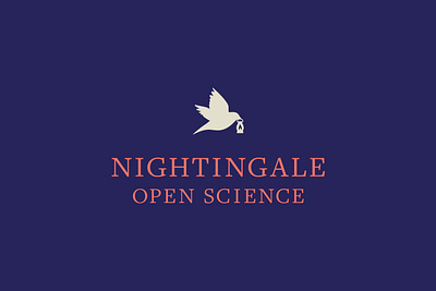 Nightingale Open Science branding computationalmedicine data datascience design graphic design healthscience illustration logo medicaldata openscience publicgood science typography visual identity