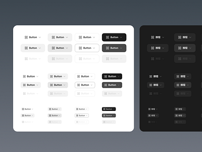 Variable button dashboard ui kit design system figma variables ui design