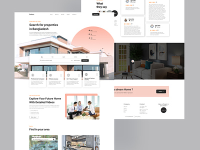 Real Estate Landing Page Design branding landing page property listing property prices property website real estate real estate app design real estate casestudy real estate developer real estate news real estate portfolio real estate trends real estate ui design real estate ux design real estate web design real estate website real estate website design ui uiux website design