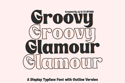 Groovy Glamour - Retro Serif Font