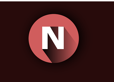 logo de N graphic design logo