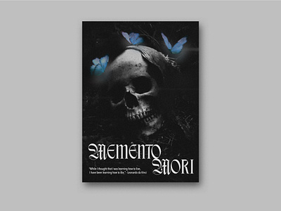 Memento Mori app branding design graphic design illustration typography