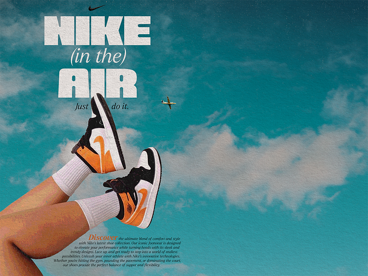 Vintage Nike Poster by Marcus Engstrup Dresler on Dribbble
