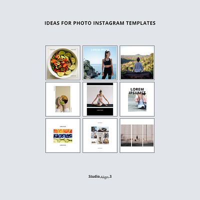 Photo Instagram Templates