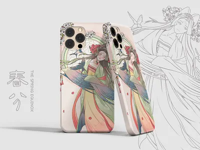 Spring Equinox-The 24 Solar Terms Anthropomorphism character design design graphic design illustration