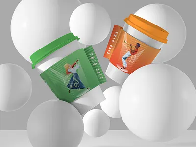 Geometric Trio branding character design design graphic design illustration packaging