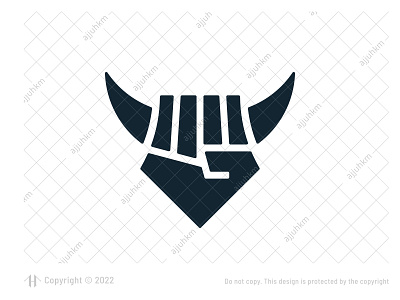 Punch Viking Logo branding courage sport