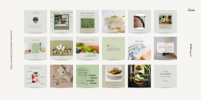Small Business Intagram Templates