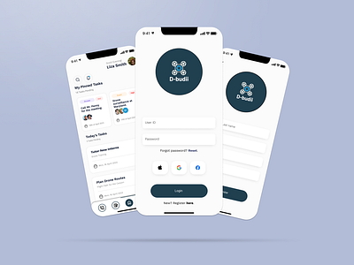 D-Budii - Task Management App app branding design graphic design logo ui ux