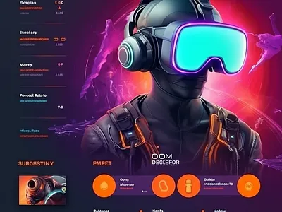 【申焯柏ai設計作品】VR Headset v1 ai ai art design graphic design midjourney 申焯栢