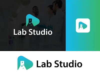 Lab Studio Logo Design 99 designs brand brand identity branding creative concept health logo hospital care lab medi logo logo design media medical logo medilab play