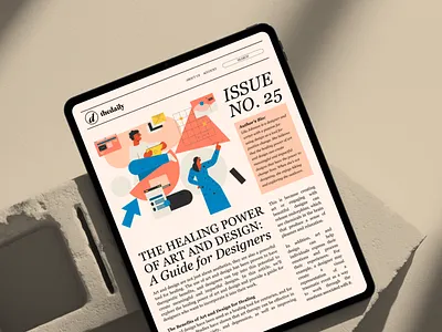 Offbeat - Illustration style app branding customize design editor illustration illustration art ipad mokcup mockup ui vector illustration