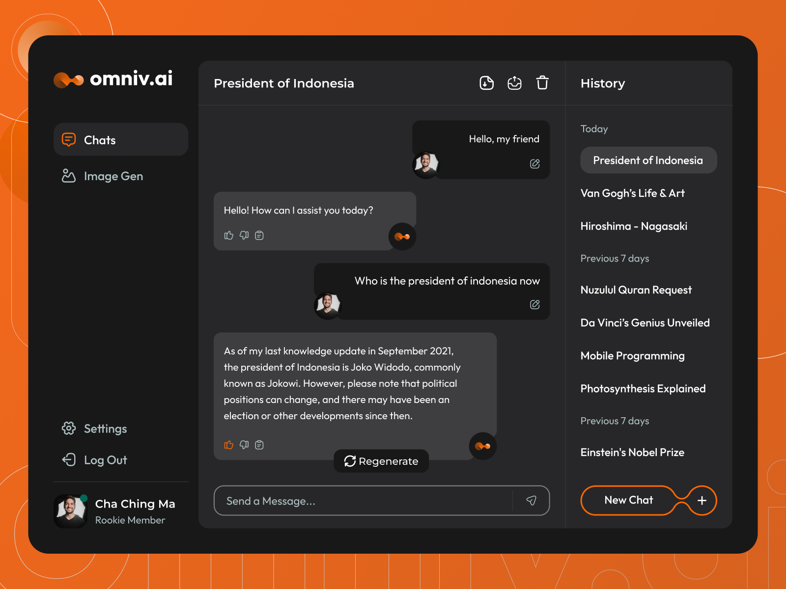 Omniv.AI Chatbot : Enhancing Conversational Experiences by Asfa ...