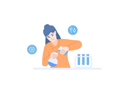 The girl in the laboratory testnet