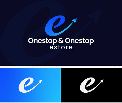 e-store logo design branding design estore logo graphic design illustration logo logo creator logo design logo vector online store logo
