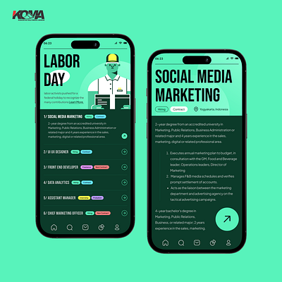 MOBILE APPS - LABOR DAY app branding colorpalette design designprocess designthinking homescreen illustration labor day mobile app productdesign responsivedesign typography ui uipatterns user interface ux wireframe