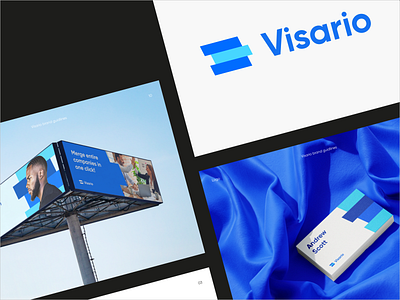 Visario - Brand guidelines for the video conferencing platform brand book brand guidelines brand identity branding branding design graphic design logo logo design saas saas startup visual identity