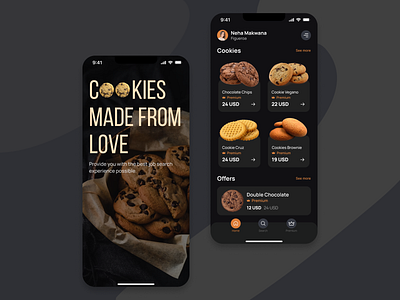 Cookies Ecommerce App 🍪 999watt ui ux