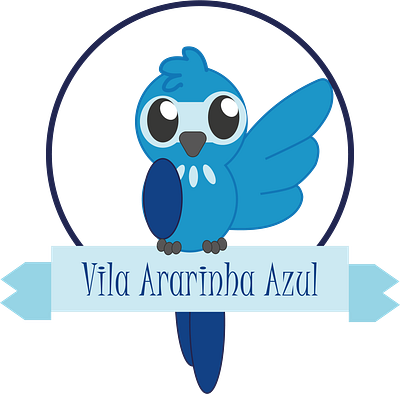 Vila Ararinha Azul - Logo Design design graphic design illustration logo vector