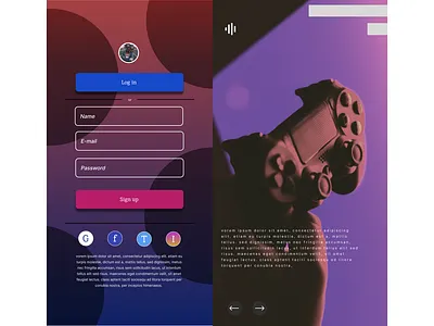 Daily UI - 001 Sign up dailyui