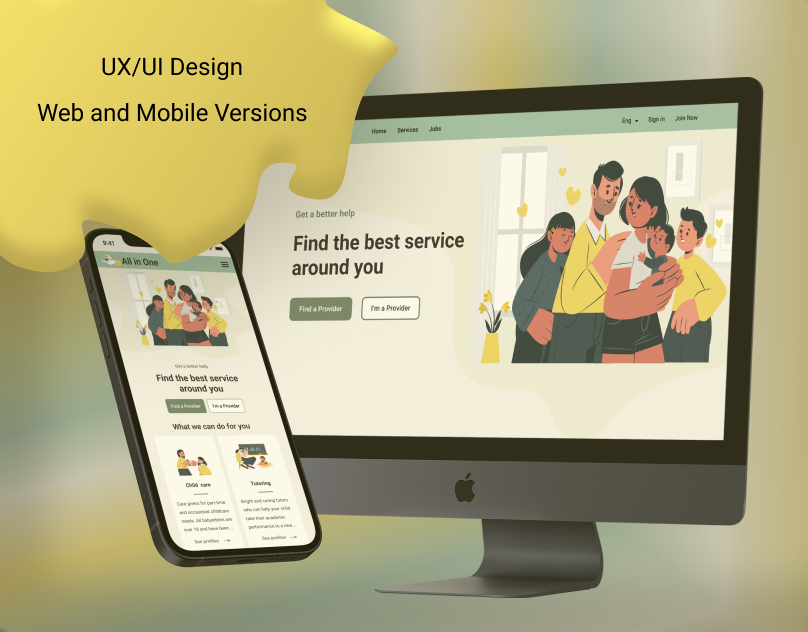 Landing Page design designer figma landing page mobile photoshop ui ux uxui web