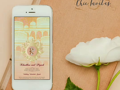 Whatsapp Wedding Invitation designs, themes, templates and downloadable