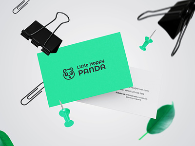 Little Happy Panda 99designs baby baby panda branding business card cartoon combination cute dribbble graphic design happy icon illustration lettermark logo minimal panda pinterest trending wordmark