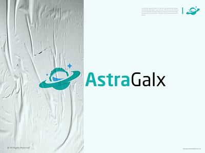 AstraGalx Astronaut Logo Design abastact abstract astronaut astronaut logo brand design brand identity branding branding logo corporate creative design galaxy galaxy logo illustration logo logo design modern logo tech technology