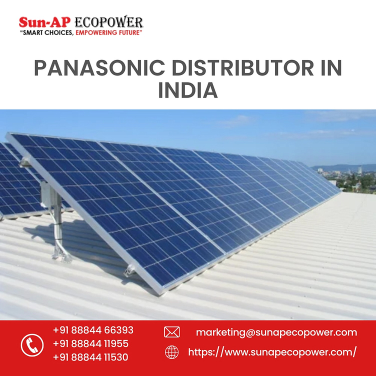 panasonic distributor in india by Dagrains Sk on Dribbble