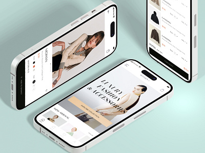 E-commerce Concept Store app design cart clothing clothing app concept ecommerce fashion ios app mobile app shipping style ui ui design ux