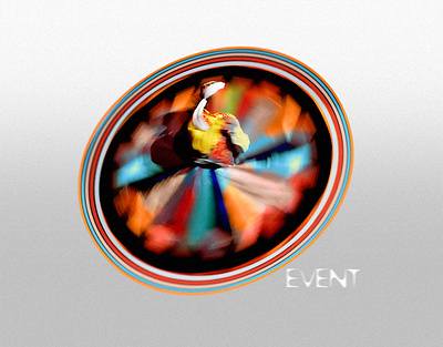 TANOURA | EVENT BRANDING branding circle colorful creativedesign cyan dance design graphic design illustration islamic logo orange pattern photography tanoura ui ux vector