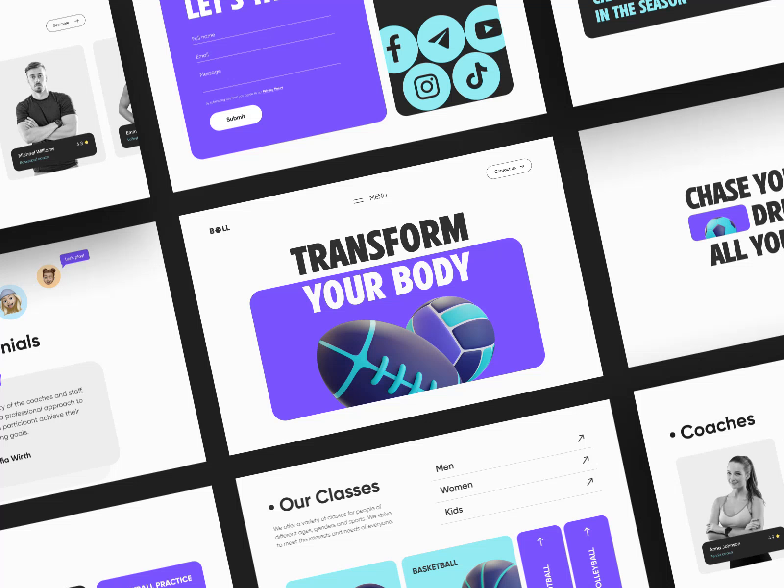 Example of Website Design