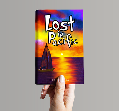 Lost in Pacific...Book cover design amazonkindlebook book cover createspace design designs ebook cover design genre graphic design