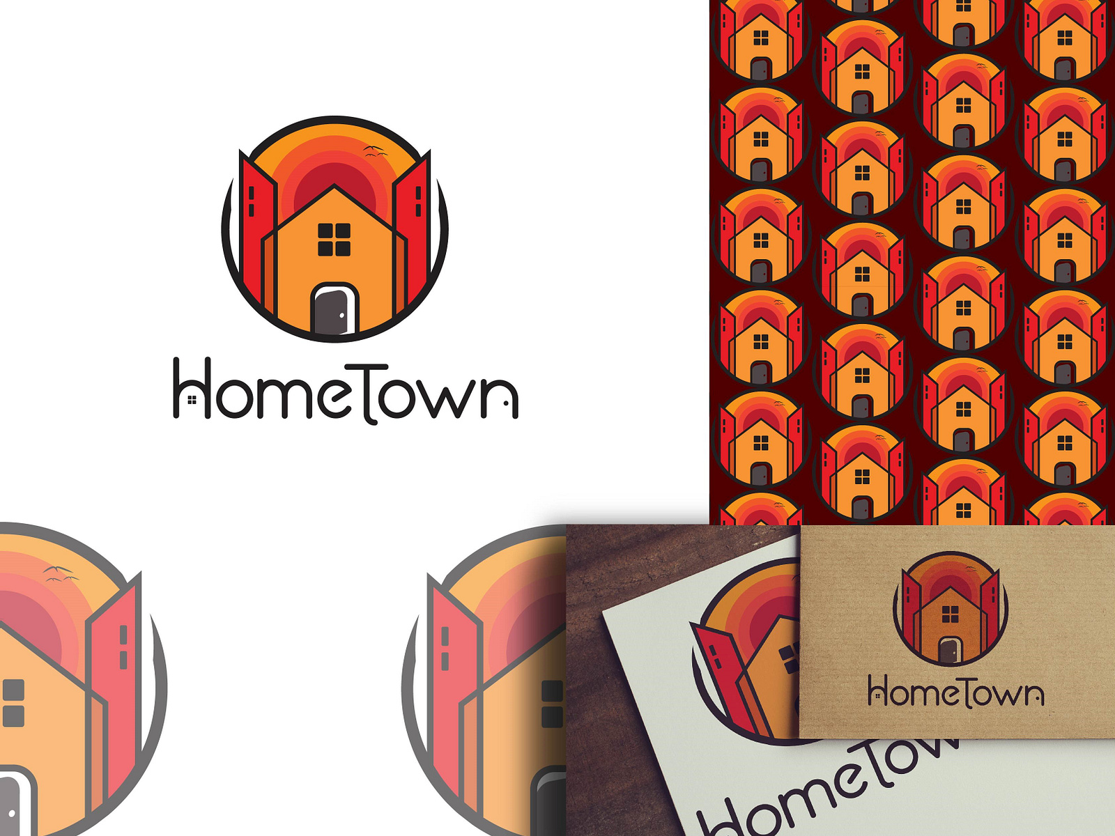 Hometown logo | logo design by Obeyed Aqib on Dribbble