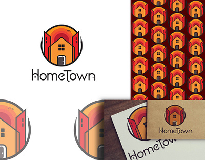 Hometown logo | logo design app brand brand identity branding clean creative design flat graphic design icon illustration illustrator logo minimal modern photoshop typography ui vector
