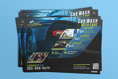 Car Wash Flyer Design automobile cleaning automobile wash best flyer design business business flyer design car cleaning car wash flyer flyer design marketing