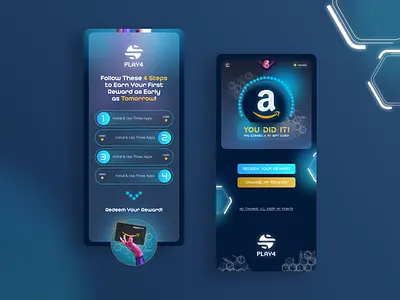 Play 4 Mobile Gaming Platform amazon game gaming nft rewards