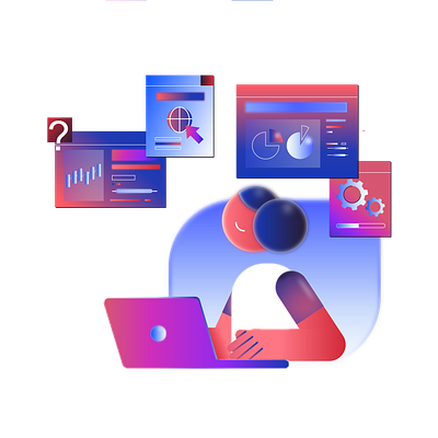 Workflow for Explainer Video animatedvideos animation characterdesign design glassmorphism illustration minimalisticdesign motion graphics