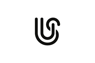 Letter US Simple Logo branding design graphic design lettermark logo logo for sale logo letter logofolio modern logo monogram simple typography us logo vector